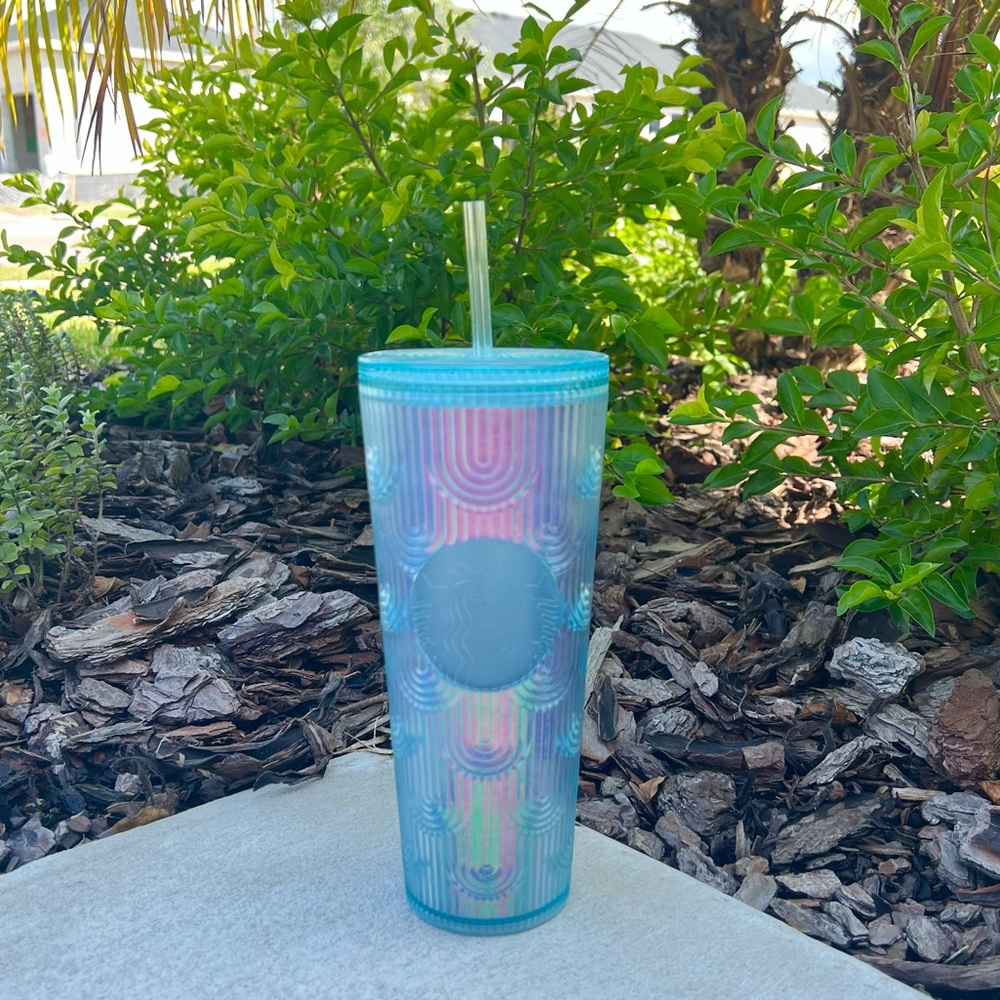 Starbucks 24oz Iridescent Mermaid Scale Tumbler